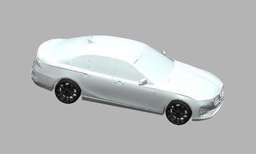 vinfast lux a 2-0 version car toys 3dprinting games 3d print model - Mito3D