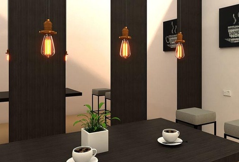 vintage lamp contemporary room minimalist architecture design family dining scandinavian hotel house accessories 3d print model - Mito3D