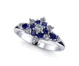 vintage-ring Schmuck gem Luxus kostbar gold bedruckbar ist genial Juwel Diamant-ring Mode-Schönheit engagement scheint Ringe drucken ring 3dprint 3d print model - Mito3D