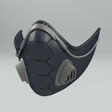 tapfer viper gas maske aufruhrspiele borshch3d tapferes cosplay vipercosplay gasmaske vipervalorant spiel spiele spielzeuge zubehör 3d print model - Mito3D