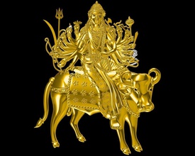 virat hindu-Gott, Gott-Anhänger Schmuck cadcam das rendering bedruckbar ist Juwel Platin godpendant Silber diamond - Anhänger 3d print model - Mito3D
