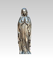 virgem maria estátua santo deus deusa jesus religioso cristão joalheria jóias divindade mãe arte esculturas impressão cnc realista detalhado 3d print model - Mito3D