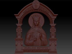 vergine maria statua 3d stampa modello santo dio dea gesù religioso cristiano gioielleria divinità madre arte sculture 3d print model - Mito3D
