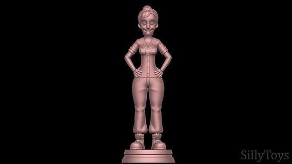 vita Drachen Fahrer weiblich Mutter 3d drucken Kunst Skulpturen 3d print model - Mito3D
