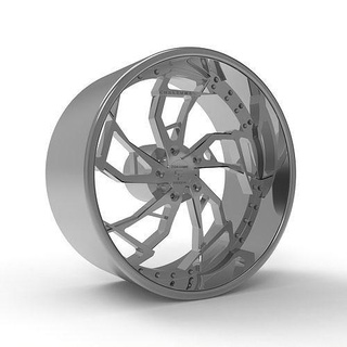vitale corleone wheel accadri rim tire truck forged vechle hobby diy automotive inveron 3d print model - Mito3D