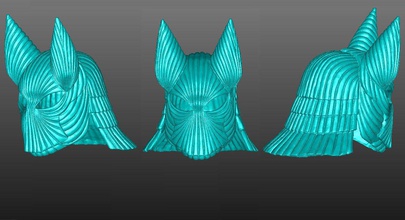 vlad tepes drakula canlandırmak kask düz kapak film versiyon maske ortaçağa ait zırh transilvanya sanat heykeller 3d print model - Mito3D
