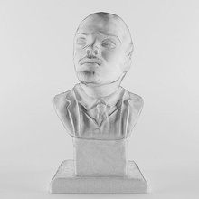 Vladimir ilyich ulyanov Lenin escultura escultor estatua busto líder persona carisma historia histórico filósofo científico físico comandante general figura 3dscan humano hombre Arte esculturas 3d print model - Mito3D