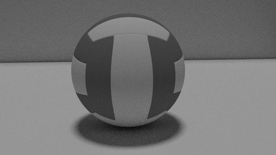 voleyball balle volley ball jeux jouets 3d print model - Mito3D