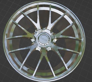 volk rays g27 formula wheels rims 3d print ready hotwheels diecast hobby diy automotive miniature car wheel volkrays 3d print model - Mito3D
