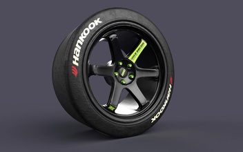 volk te37 corrida rodas pneus roda carro pneu automobilismo borda raios raça auto hankook passatempo faça automotivo 3d print model - Mito3D