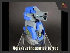 volskaya industries turret heroes storm games-toys heroesofthestorm game machinery robot desktoy games toys other 3d print model - Mito3D