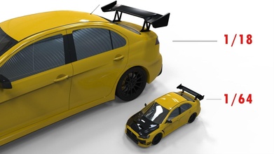 voltex şeyin önceden reklamı 1 18 64 model arabalar döküm araba araç 164 118 ölçek kibrit kutusu sıcak tekerlekler vücut kiti takım kendin yap otomotiv hobi 3d yazdır yazdırılabilir ev yapımı 3d print model - Mito3D