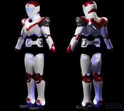 voltron paladin rüstung passen budwin requisiten cosplay charakter kunst verteidiger legendär hobby diy 3d print model - Mito3D