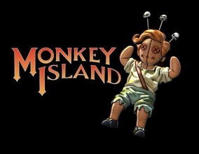vudú muñeca mono isla ilustración arte juego monos lucasarts lucasfilm pixel juegos juguetes 3d print model - Mito3D