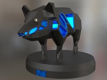 Voronoi domuz hayvan poli çokgen düşük memeli oyuncak heykel Yazdır 3dprint yazdırılabilir çağdaş doğa Şirin domuzcuk metal eti Sanat heykeller 3d print model - Mito3D