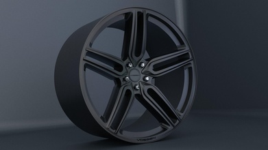 Vossen roda hf1 imprimível concavidade Rueda carro veículo escalável escala 1 43 24 25 pneu passatempo faça 3d print model - Mito3D
