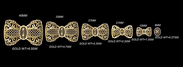 vr-pnd2287 jewelry pendant pendants necklace print gold sizes jaali scroll pattern antique 3d print model - Mito3D