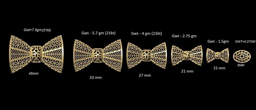 vr-pnd2330 jewelry pendant pendants necklace print gold sizes jaali scroll pattern antique 3d print model - Mito3D