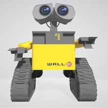 wall-e giochi-giocattoli attrezzature macchina modello muro e caharacter i giocattoli gioco film giochi 3d print model - Mito3D
