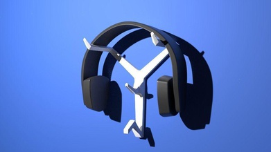 Wand-Kopfhörer stehen Haus Kopfhörer stand headphonestand display mount montiert Haken wallhook deco Möbel 3d print model - Mito3D