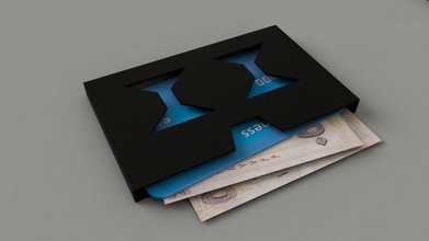 cüzdan jilet moda 3d model meydan okuma 3d print model - Mito3D