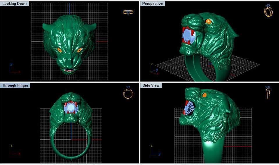 want sale jewelry design desktop symbol technology laptop rings 3D print model - Mito3D