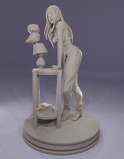 savaş şeytan elektrikli testere adam anime kız şekil oyunlar oyuncaklar 3d print model - Mito3D