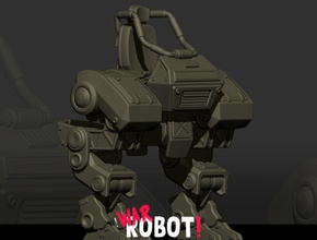war robot military character mechanical cartoon zbrush maya 3dmodel games toys battle 3d print model - Mito3D
