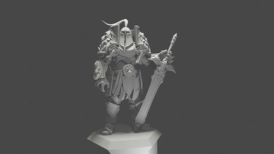 world of warcraft ally warfront plate word alliance warrior armor horde varian games toys 3d print model - Mito3D