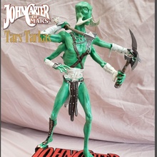 warlord of mars series 3 tars by sparx john carter barsoom tarkas fantasy scifi muscular pose comics video game art sculptures 3d print model - Mito3D