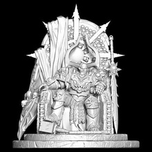 guerrafondaio trono arcstudios warhammer 40k warhammer40k gioco guerra warhammer40000 tavolo miniature figurine inquisitore gregor ordo xenos puritano inquisizione cyborg sci fi arte sculture 3d print model - Mito3D