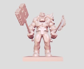 savaşçı ork yaratık kask şövalye iblis fantezi kurgusal minyatür oyuncak aksiyon figürü Warcraft Warhammer masa oyunu oyun canavar kafatası oyunlar yazı tahtası kötü Sanat heykeller 3d print model - Mito3D