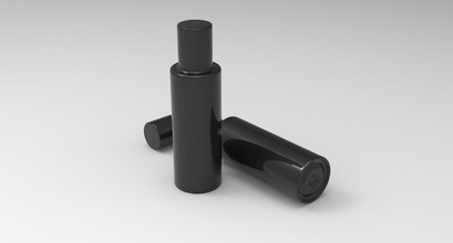 nero acqua bottiglia modello wb1 plastica attrezzature salute metallo igiene passatempo fai mano utensili 3d print model - Mito3D