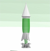 su roket ayarlamak şişe 1 litre füze bahçe başlatmak balistik uzay ders çalışma açık havada eğlence oyun nasa eğitim newton bilim mühendislik 3d print model - Mito3D