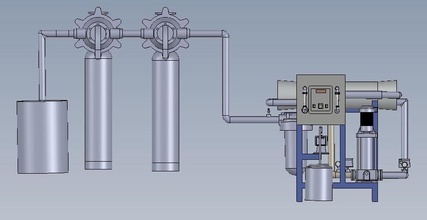 Wasser weicher inländisch Zweck Umwelt Maschinen Technologie Industrie Modell Wissenschaft Ingenieurwesen 3d print model - Mito3D