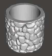 de l'eau bien en pot maison vase art waterwell siliconemold décor 3d print model - Mito3D