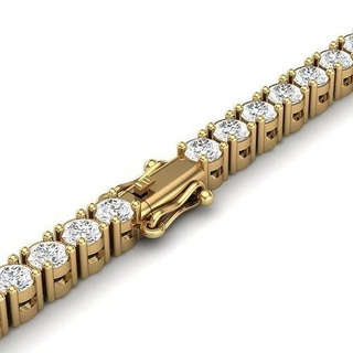 waterway bracelet box lock 3mm stone jewelry gold silver printable water way bracelets 3d print model - Mito3D