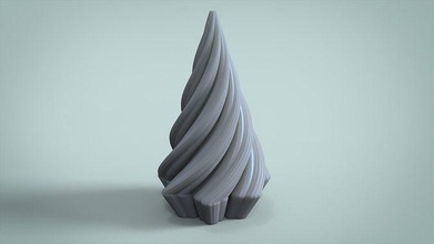 Welle Kerze Silikon Schimmel Bougie 3dprint Wachs Moule Dekor Dekoration druckbar Housedeco Moldmfahren Design 3d Kunst Skulpturen DIY handgemacht Hobby 3d print model - Mito3D