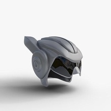 vestível sci fi capacete boné mascarar máscara facial Bruxas traje cabeça plástico equipamento passatempo scifi robô cyberpunk imprimível conceito armaduras mecha futurista faça 3d print model - Mito3D