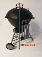 weber grill lebensmittel modell scala 1 3 drinnen blumenvase blume vase süßigkeiten schüssel hobby diy 3d print model - Mito3D