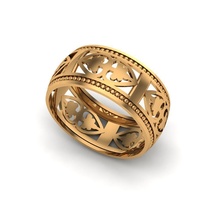 düğün 11 takı yazdırılabilir gümüş mücevher altın platin ayıklama parlıyor sterlin yüzük nişan kolye elmas moda bilezik yüzükler 3d print model - Mito3D