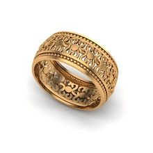 Boda 13 joyería joya oro brillante lujo desunido deshierbe libra esterlina imprimible anillo compromiso collar diamante Moda plata vendimia pulsera anillos 3d print model - Mito3D