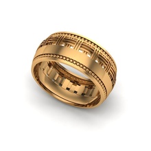 hochzeit 3 schmuck gold leuchtenden luxus disjunkt jäten sterling druckbar juwel ring engagement halskette diamant mode silber vintag armband ringe 3d print model - Mito3D