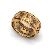 Boda 7 joyería joya oro brillante lujo desunido deshierbe libra esterlina imprimible anillo compromiso collar diamante Moda plata vendimia pulsera anillos 3d print model - Mito3D
