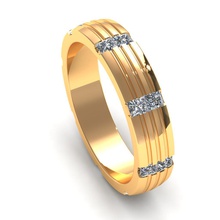 düğün band solitaire r042 takı moda halhal bilezik yüzük elmas mücevherleri Safir beyaz altın sterling Gümüş nişan cad yazdırılabilir 3d tasarım kolye küpe harika iyi karakter insan giyim Noel baskı yüzüğü tektaş 3d print model - Mito3D