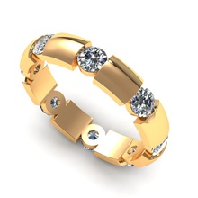 düğün band takı halhal bilezik yüzük elmas mücevherleri Safir beyaz altın sterling Gümüş nişan cad yazdırılabilir 3d tasarım kolye küpe harika iyi moda karakter insan giyim Noel baskı yüzüğü 3d print model - Mito3D