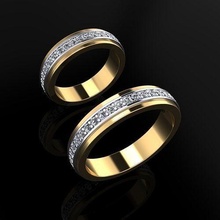 casamento bandas 05 joalheria luxo elegante anel gema ouro prata diamante brinco pulseira colares pingente rinoceronte acessório beleza moda projeto cafajeste jóia argolas 3d print model - Mito3D