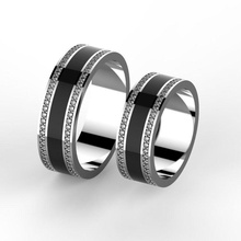 Hochzeit dands Emaille Diamanten ring Ringe Juwel diamond Schmuck Schmelz 3d print model - Mito3D