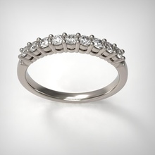 Boda diamante anillo joyería joya platino compromiso oro plata romance imprimible brillante libra esterlina blanco accesorio lujo precioso zafiro anillos 3d print model - Mito3D