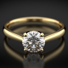 wedding diamond ring gem jewelry popular design classic classical cad stl rhino matrix 2022 platinum gold silver printable sell rings 3d print model - Mito3D